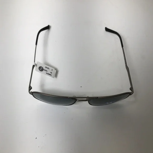 ARNETTE KALLIO AN3079 706 Gunmetal Polarized Dk Grey Aviator Sunglasses Nwt - Picture 7 of 10